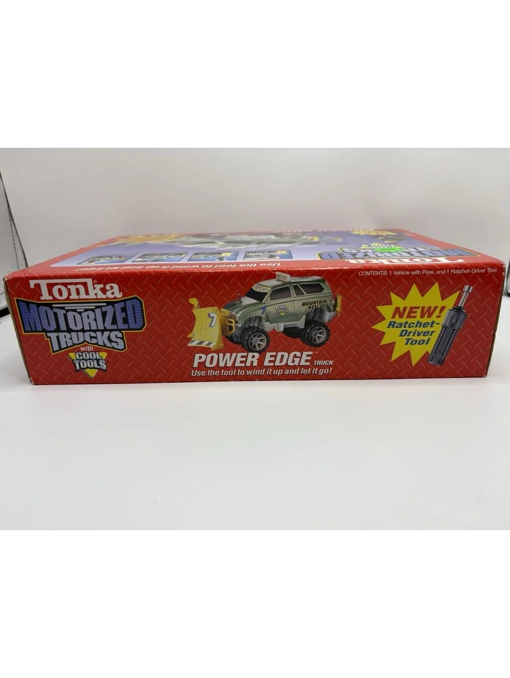 Vintage 1998 Hasbro Tonka Motorized Trucks Power Edge Rare New Open Box